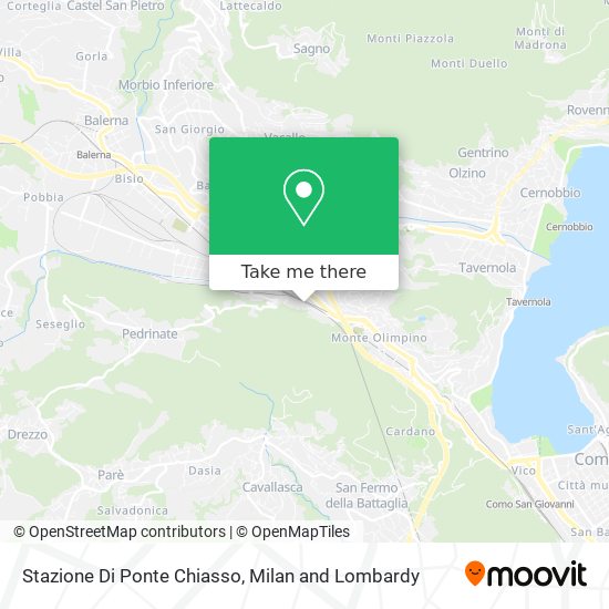 Stazione Di Ponte Chiasso map