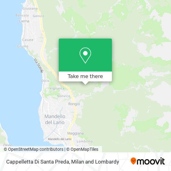 Cappelletta Di Santa Preda map
