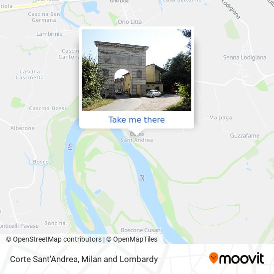 Corte Sant'Andrea map