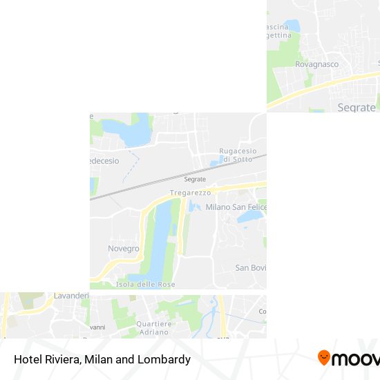 Hotel Riviera map