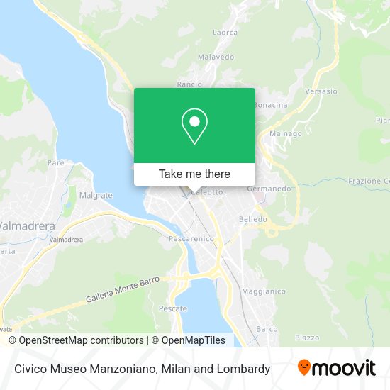 Civico Museo Manzoniano map