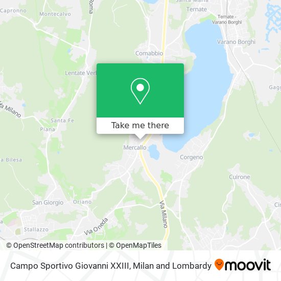 Campo Sportivo Giovanni XXIII map