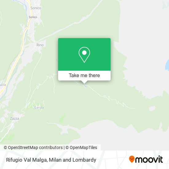 Rifugio Val Malga map