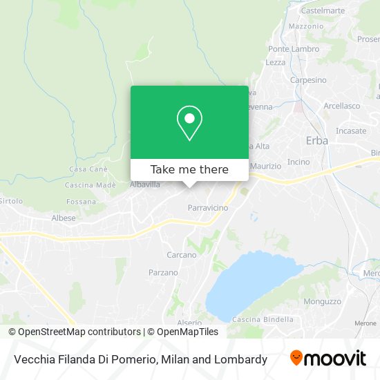 Vecchia Filanda Di Pomerio map