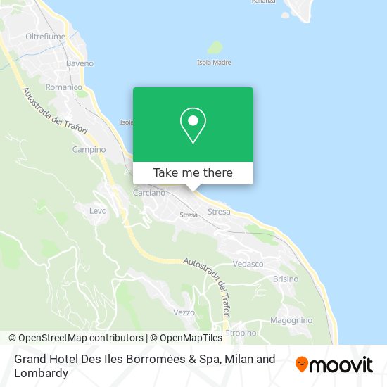Grand Hotel Des Iles Borromées & Spa map