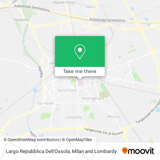 Largo Repubblica Dell'Ossola map