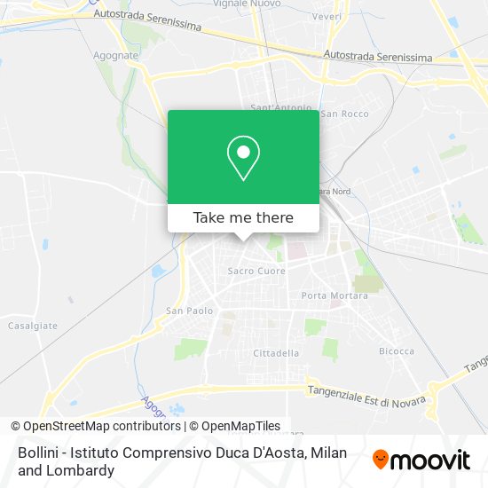 Bollini - Istituto Comprensivo Duca D'Aosta map