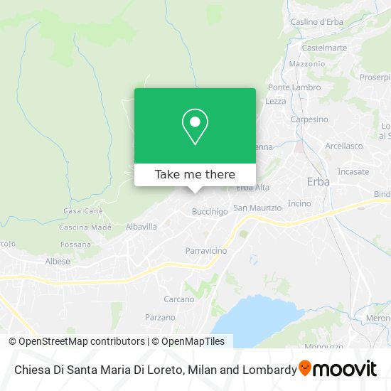 Chiesa Di Santa Maria Di Loreto map