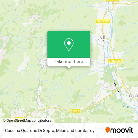 Cascina Quarone Di Sopra map