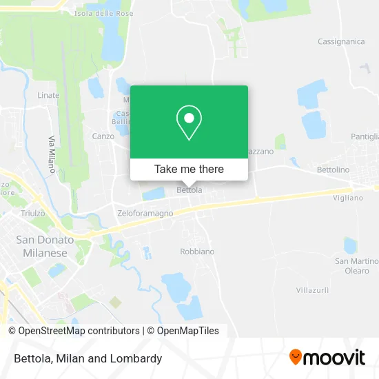 Bettola map