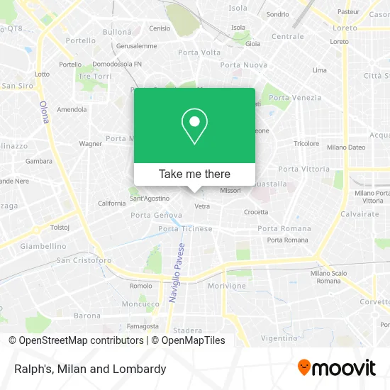 Ralph's map