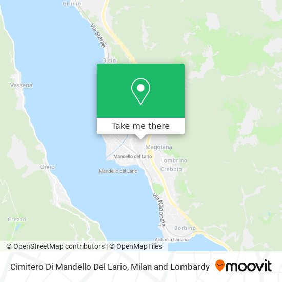 Cimitero Di Mandello Del Lario map