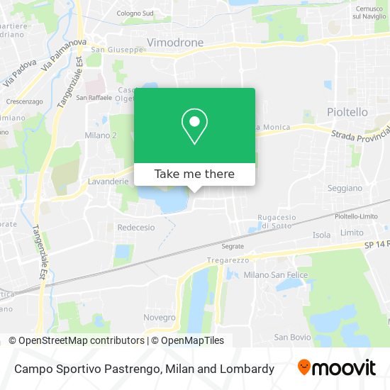 Campo Sportivo Pastrengo map
