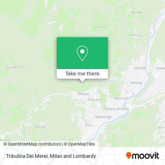 Tribulina Dei Merei map