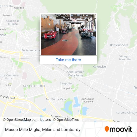 Museo Mille Miglia map