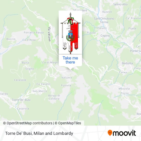 Torre De' Busi map