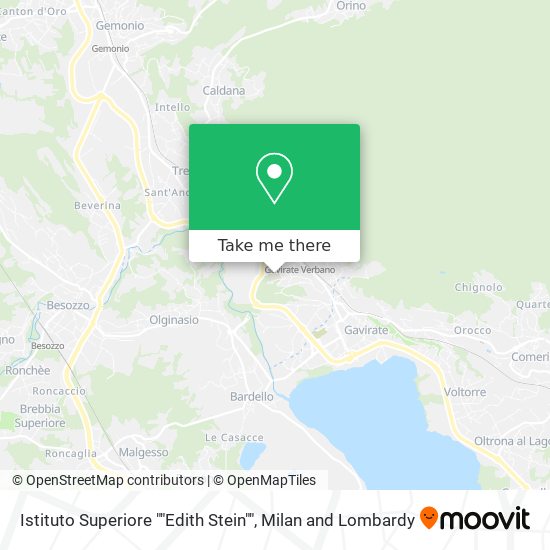 Istituto Superiore ""Edith Stein"" map