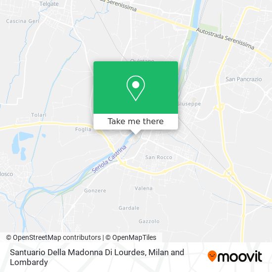 Santuario Della Madonna Di Lourdes map