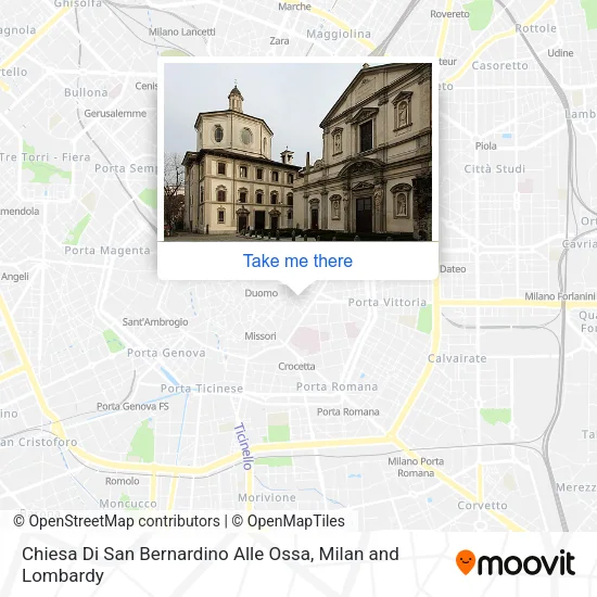 Chiesa Di San Bernardino Alle Ossa map