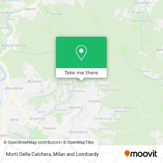 Morti Della Calchera map