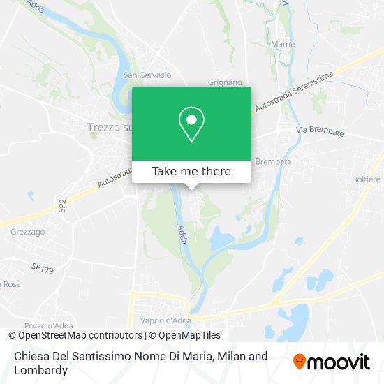 Chiesa Del Santissimo Nome Di Maria map