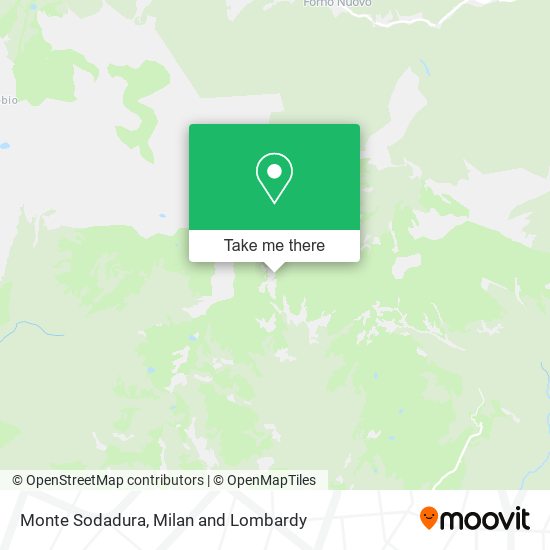 Monte Sodadura map