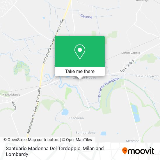Santuario Madonna Del Terdoppio map