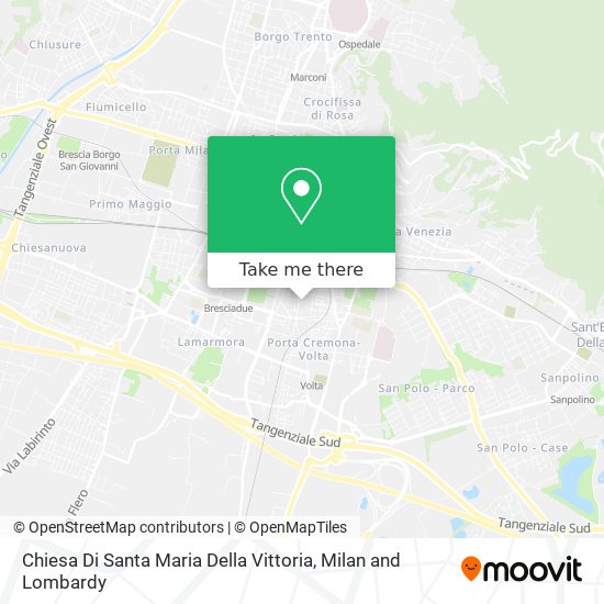 Chiesa Di Santa Maria Della Vittoria map
