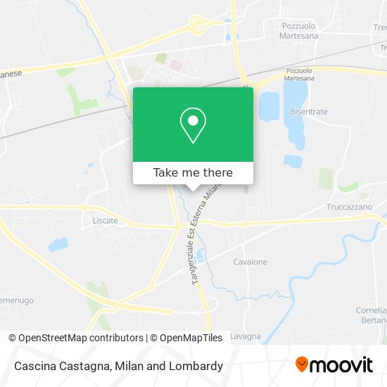 Cascina Castagna map