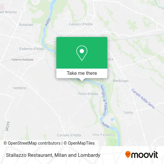 Stallazzo Restaurant map