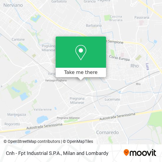 Cnh - Fpt Industrial S.P.A. map