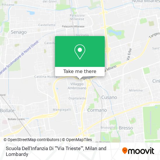 Scuola Dell'Infanzia Di ""Via Trieste"" map