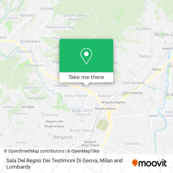 Sala Del Regno Dei Testimoni Di Geova map