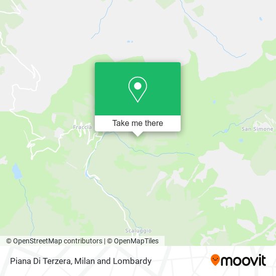 Piana Di Terzera map