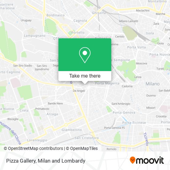 Pizza Gallery map