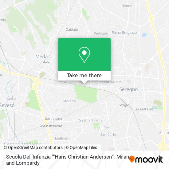 Scuola Dell’Infanzia ""Hans Christian Andersen"" map