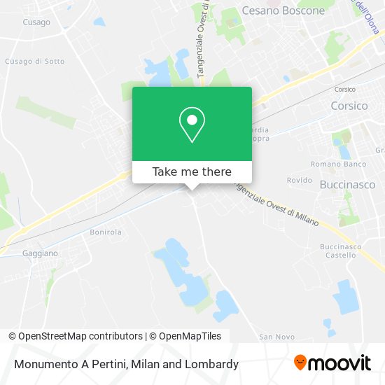 Monumento A Pertini map