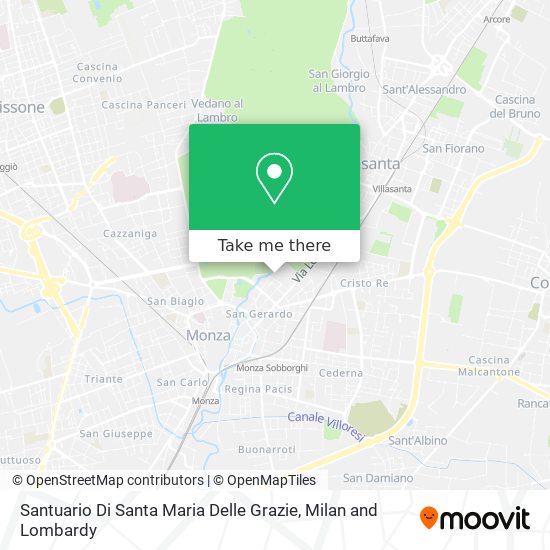 Santuario Di Santa Maria Delle Grazie map