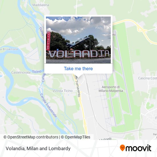 Volandia map