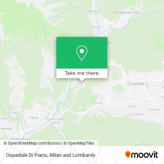 Ospedale Di Piario map