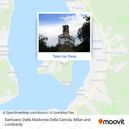 Santuario Della Madonna Della Ceriola map