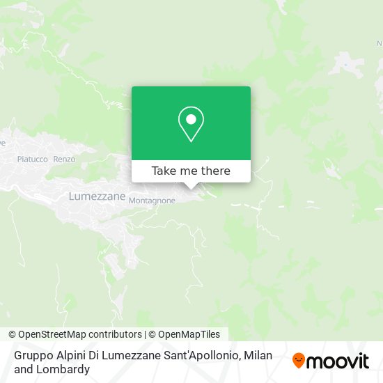 Gruppo Alpini Di Lumezzane Sant'Apollonio map