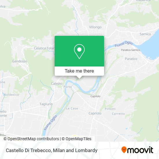 Castello Di Trebecco map