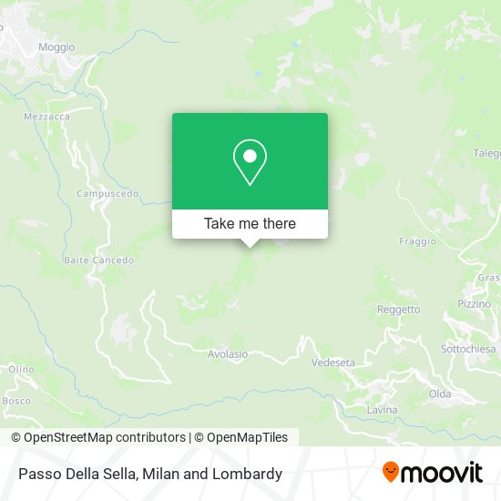 Passo Della Sella map