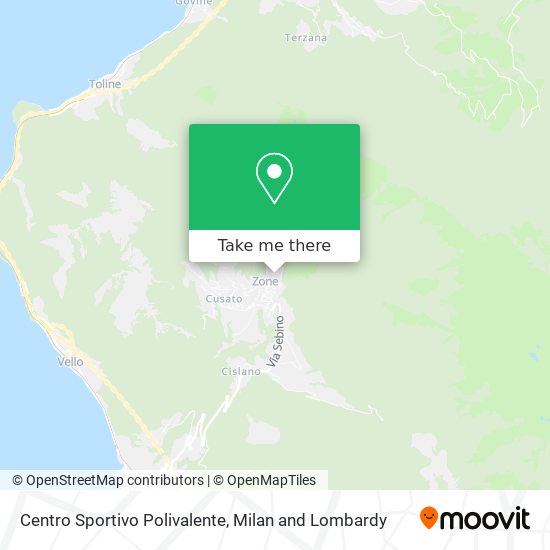 Centro Sportivo Polivalente map