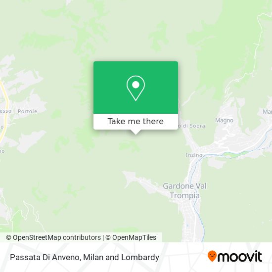 Passata Di Anveno map