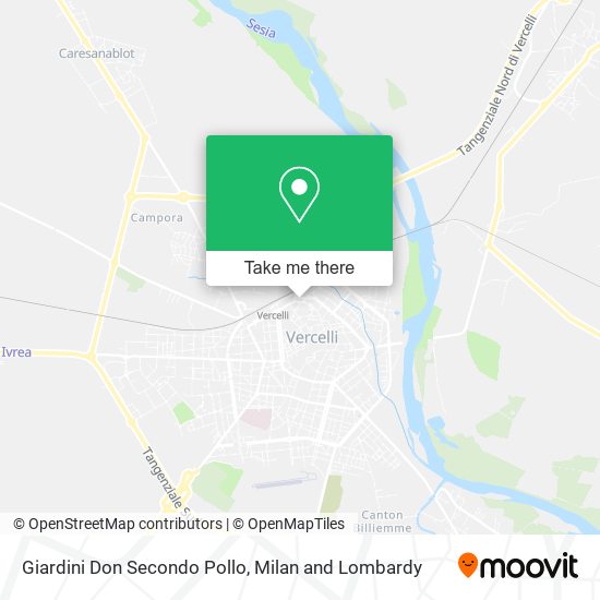 Giardini Don Secondo Pollo map