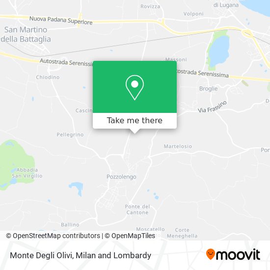 Monte Degli Olivi map