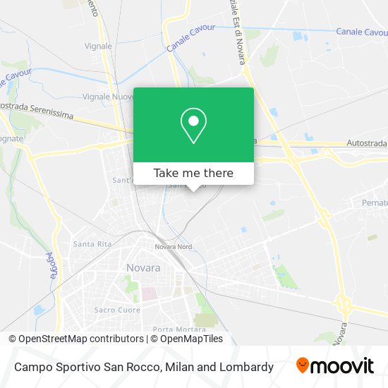 Campo Sportivo San Rocco map