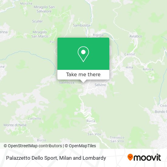 Palazzetto Dello Sport map